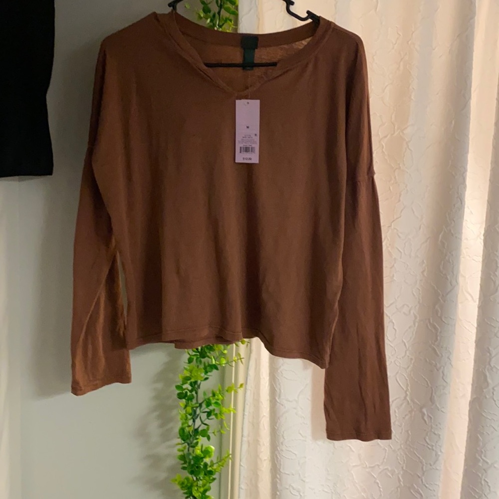 Long sleeve thin shirt